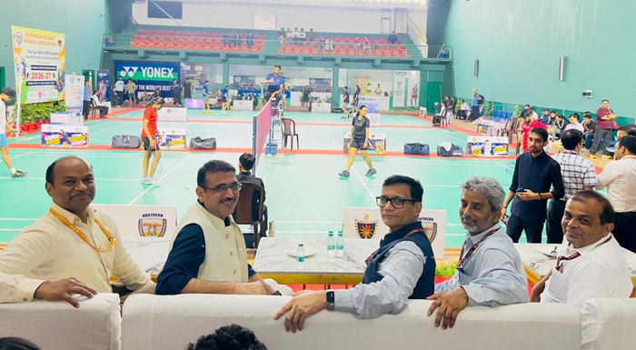 Excellence sporting at 73rd All India Inter Railway Badminton Championship